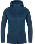 JAKO Freizeitjacke Challenge mit Kapuze (marine meliert/royal / Gr&ouml;&szlig;e 44 /...