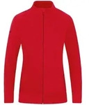 JAKO Fleecejacke (rot/weinrot / Gr&ouml;&szlig;e 140 / Kinder)