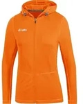 JAKO Kapuzenjacke Run 2.0 (Orange / Gr&ouml;&szlig;e 128 / Kinder)