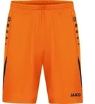 JAKO Sporthose Challenge (neonorange/schwarz / Gr&ouml;&szlig;e 34-36 / Damen Doppelgr&ouml;&szlig;en)