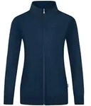 JAKO Sweatjacke Doubletex (marine / Gr&ouml;&szlig;e 40 / Damen)