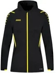 JAKO Kapuzenjacke Challenge (schwarz/citro / Gr&ouml;&szlig;e S / Unisex)