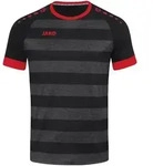 JAKO Trikot Celtic Melange Kurzarm (schwarz/sportrot / Gr&ouml;&szlig;e 140 / Kinder)