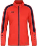 JAKO Polyesterjacke Power (flame/marine / Gr&ouml;&szlig;e 128 / Kinder)