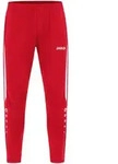 JAKO Trainingshose Power (rot/wei&szlig; / Gr&ouml;&szlig;e 128 / Kinder)