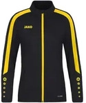 JAKO Polyesterjacke Power (schwarz/citro / Gr&ouml;&szlig;e 34 / Damen)
