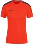 JAKO Trikot Power kurzarm (flame/marine / Gr&ouml;&szlig;e 34 / Damen)