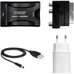 Schwaiger HDMSCA01 533 - HDMI-Scart-Konverter INKL. SCART-ADAPTER
