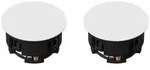 Sonos In Ceiling weiss Deckenlautsprecher rund Paar 152 mm