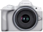 Canon EOS R50 wei&szlig; mit RF-S 18-45mm 4.5-6.3 IS STM