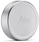 Leica Objektivdeckel Q, E49, Aluminium, silbern eloxiert