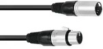 OMNITRONIC XLR Kabel 5pol 5m sw