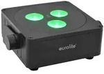 EUROLITE AKKU IP Flat Light 3 sw