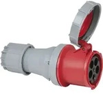 PCE CEE 125 A/400 V 5-pin Plug female Rot - IP67