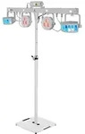 EUROLITE Set LED KLS Laser Bar FX-Lichtset wei&szlig; + BPS-2 Boxenhochst&auml;nder wei&szlig;