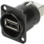 Neutrik USB D-size Schwarzes Geh&auml;use
