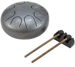 DIMAVERY TD-8 Steel Tongue Drum, silber