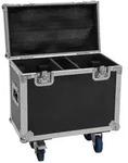 ROADINGER Flightcase 2x TMH-B120 mit Rollen