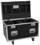 ROADINGER Flightcase Highline 2x DMH-380 mit Rollen