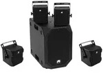 OMNITRONIC Set BOB-10A sw + 4x BOB-4 sw
