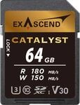 Exascend Catalyst UHS-I SD 64GB (V30)
