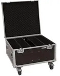ROADINGER Flightcase 4x LED PLL-480 mit Rollen