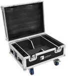ROADINGER Flightcase 4x AKKU IP UP-4 QuickDMX mit Ladefunktion