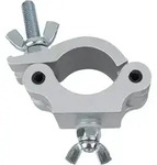 Showgear 50 mm Half Coupler Zul&auml;ssige Nutzlast: 500 kg - Aluminium - Silber