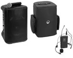 OMNITRONIC Set PORTY-8A Drahtlos-PA-System + Taschensender inkl. Headset +...