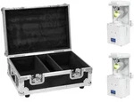 EUROLITE Set 2x LED TSL-350 Scan COB wei&szlig; + Case