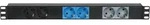 Showgear 19"" 1U CEE16A To 6x Sockets 3-Phasen-Splitter