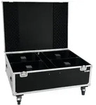 ROADINGER Flightcase 4x THA-250F mit Rollen