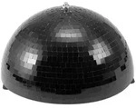 EUROLITE Spiegel-Halbkugel 30cm schwarz motorisiert