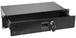 OMNITRONIC Rackschublade SN-2 Rackschublade mit Schloss 2HE