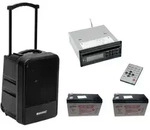 OMNITRONIC Set MOM-10BT4 Modulares Drahtloses PA-System + CD-Player mit USB&SD...