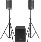 DAP Pure Club 15 15""+ 8"" Set mit aktiven Lautsprechern