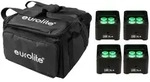 EUROLITE Set 4x LED TL-4 Trusslight + Soft-Bag