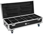 ROADINGER Flightcase 8x AKKU UP-4 QuickDMX mit Ladefunktion