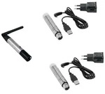 EUROLITE Set QuickDMX 1x Sender + 2x AKKU Empf&auml;nger