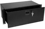 OMNITRONIC Rackschublade SN-4 Rackschublade mit Schloss 4HE