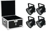 EUROLITE Set 4x LED PAR-56 QCL Short sw + EPS Case