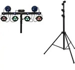 EUROLITE Set LED KLS Laser Bar Next FX-Lichtset + STV-60-WOT EU Stahlstativ schwarz