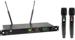 OMNITRONIC UHF-602 2-Kanal Funkmikrofon-System 520-554 MHz
