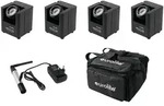 EUROLITE Set 4x AKKU UP-1 + SB-4 Soft-Bag + QuickDMX Funksender