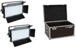 EUROLITE Set 2x LED PLL-480 CW/WW Panel + Case