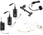 OMNITRONIC Set FAS TWO + 2x BP + Headset + Akustikgitarren-Mikrofon 660-690MHz