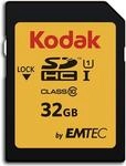 Kodak 32 GB SDHC Speicherkarte Class 10 UHS-I U1