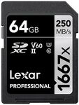 Lexar Professional 1667x SDXC 64GB