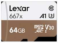 Lexar microSDXC Card 64GB High-Performance 667x UHS-I U3