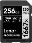 Lexar Professional 1667x SDXC 256GB